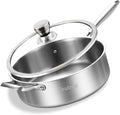 Toutrop Tri-Ply Stainless Steel 8 Quarts Sauté Pan by Toutrop