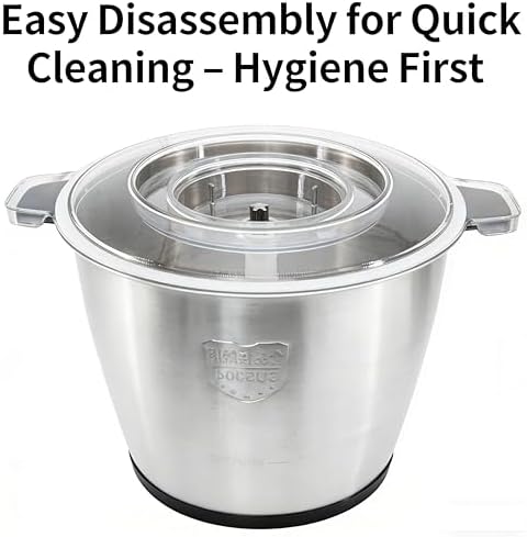 Commercial Meat Grinder Food Processor, 10L Capacity