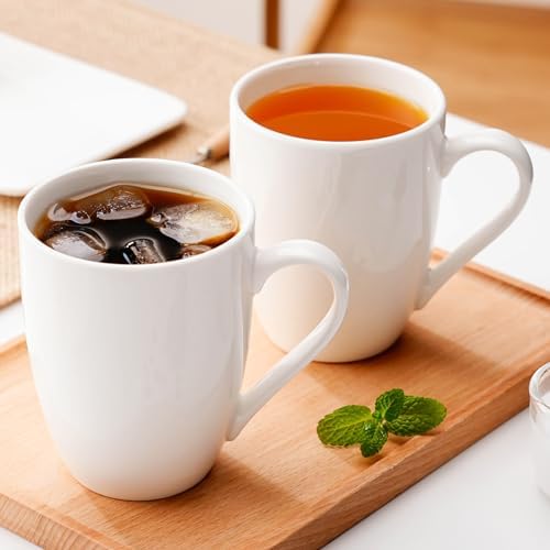 PARACITY Coffee Mug Ceramic, Large Coffee Cups Ceramic Set of 2, 12 OZ