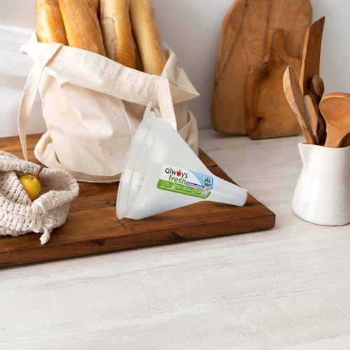 Small Funnel - Natural - Clear - Food Storage, Portion Control