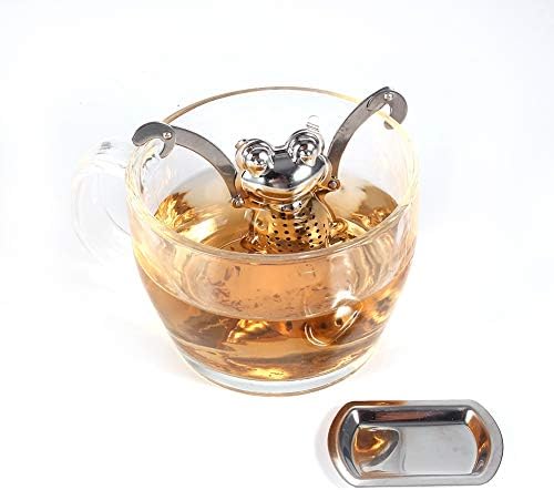 Stainless Steel Tea Infuser, Frog Tea Diffuser Loose Leaf Tea Steeper