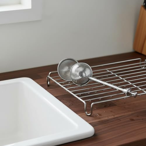 Veemoon Stainless Steel Tea Ball Infuser Set of 2 Long Handle Tea