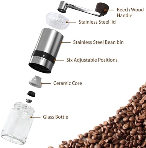 Outdoor Travel Coffee Gift Set with Goose Neck Kettle Glass Server