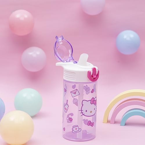 Zak Designs Sanrio Hello Kitty Sage 16oz Leak-Proof Straw Kids Water