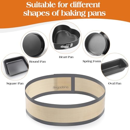 Silicone Baking Mat for Springform Pan, 9 Inch