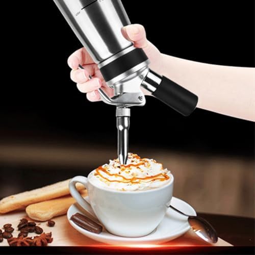 Generic Stainless Steel Cream Dispenser Replacement Nozzle Set