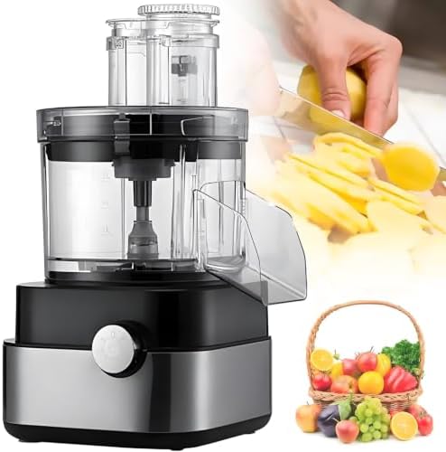 Food Processor, 600W, 5000ml Capacity