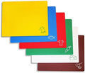 New Star Foodservice Flexible Cutting Board Set, 6 Count