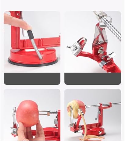 Apple Peeler Corer Slicer All In One, Slicer Corer Potato Peelers 3 In