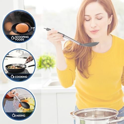 Kitchen Utensils Set of 2, Silicone Cooking Utensils, Turner/Spatula