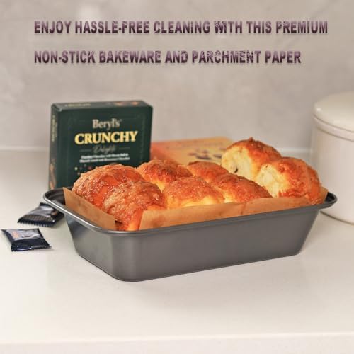 2 PCS Nonstick Loaf Pan Set, 9 x 5 Inch Carbon Steel Rectangle