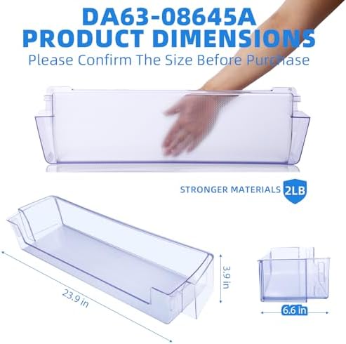 RT18M6215SR Door Shelf 24 in For Samsung Refrigerator Door Shelf