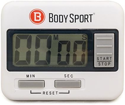 Body Sport Digital Timer Stopwatch, Battery Operated