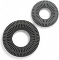 TubRing & SinkRing Charcoal Gray Combo – Bathroom Drain Hair Catcher