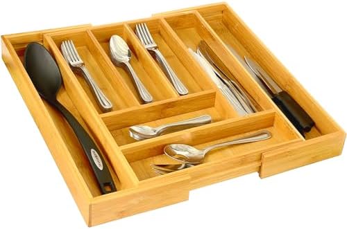Home-it Expandable Cutlery Drawer - made for Utensil Organizer