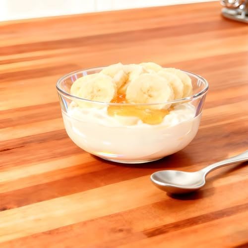 12 Pieces Small Glass Bowl Set, 10 oz Clear Prep Dessert Bowls