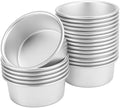 SHEUTSAN Round Cake Pan, 4 Inch, 20 Pack, Baking Tin for Cheese
