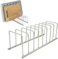 Spectrum Euro Kitchen Organizer for Cooking and Bakeware, Satin Nickel