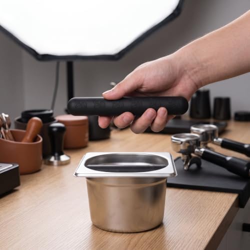 OUNONA Coffee Knock Box Bar: 18cm/7Inch Anti-Slip Silicone Knock Bin