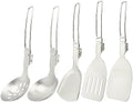 Camping Kitchen Utensil Set, 5Pcs Foldable Stainless Steel Outdoor