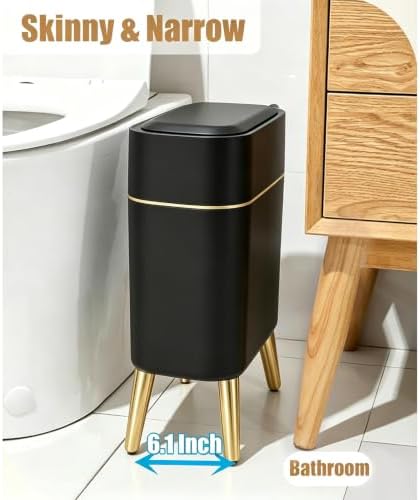 Yatmung Automatic Touchless Bathroom Trash Can