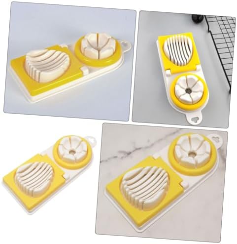 Boiled Egg Slicing Tool, Stainless Steel One Press Cutter for Salads