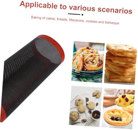 Silicone Macaron Baking Mat with Glass Fiber Mesh for Oven Racks