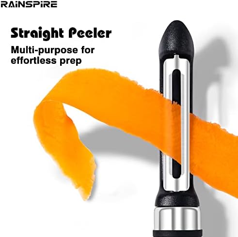 Rainspire 3-Piece Peeler Set, Premium Swivel Vegetable Peeler, Kitchen