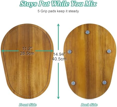 OUTNILI Mixer Slider Mat for KitchenAid 5-8 Qt Bowl-Lift