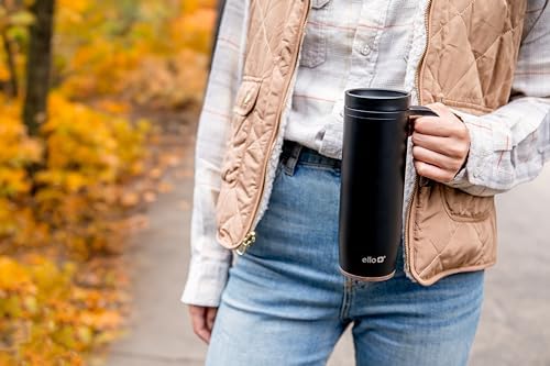 Ello Magnet 18oz Insulated Stainless Steel Travel Mug with Handle