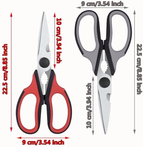 Left Handed Scissors Kitchen Shears, Meat Scissors Poultry Shears