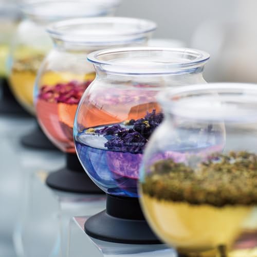 Hario Largo Glass Tea Dripper Stand Set, 800ml