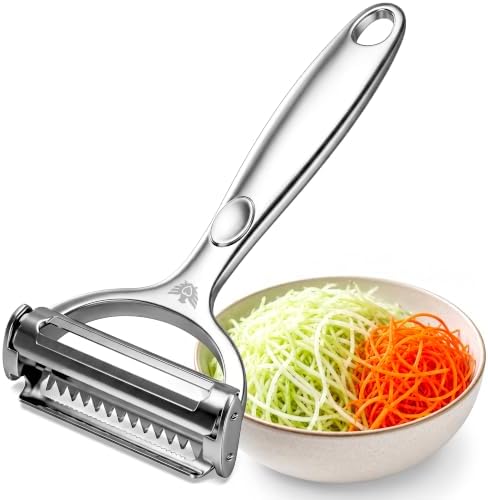 SAFI Vegetable Peeler For Kitchen Premium Stainless Steel Julienne