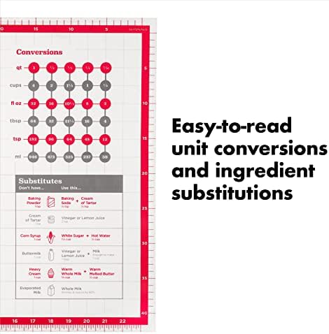 OXO Good Grips Non-Slip Silicone Pastry Mat with Built-In Measurements