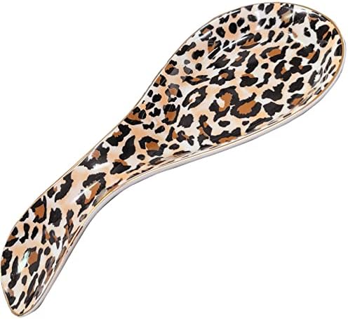 Ceramic Spoon Rest for Stove Top Kitchen Counter Large Spoon Holder