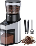 Burr Coffee Grinder Electric, LCD Touch Sceeen Coffee Bean Grinder