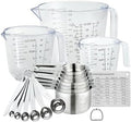 20PCS Measuring Cups and Spoons Set, Mituer Stainless Steel Nesting