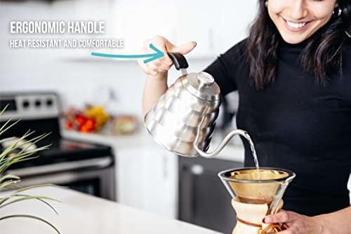 Barista Warrior Pour Over Kettle & Coffee Maker Set