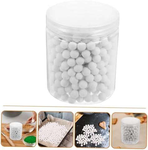 Ceramic Baking Beans 1 Bottle Reusable Pie Weights for Blind Baking