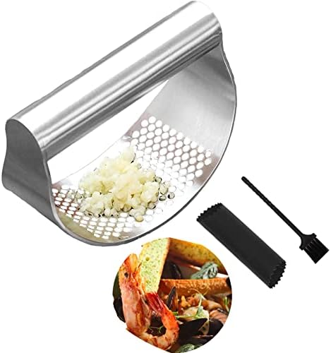 Stainless Steel Garlic Press Rocker