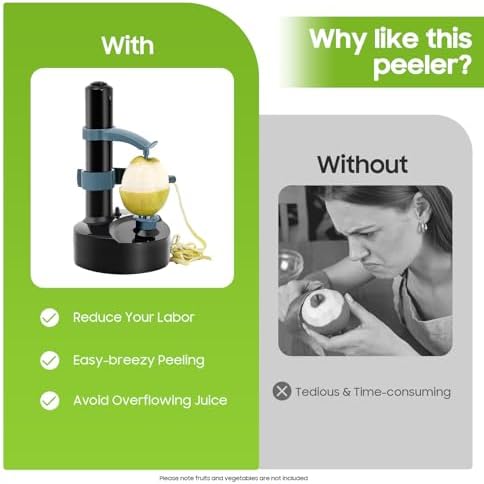 Electric Potato Peeler Automatic Rotating Peeling Tool