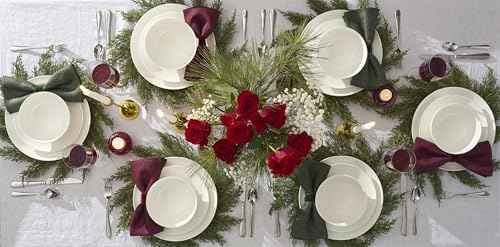 Lenox Studio 1414 Coupe Bone China 18-Piece Dinnerware Set for 6