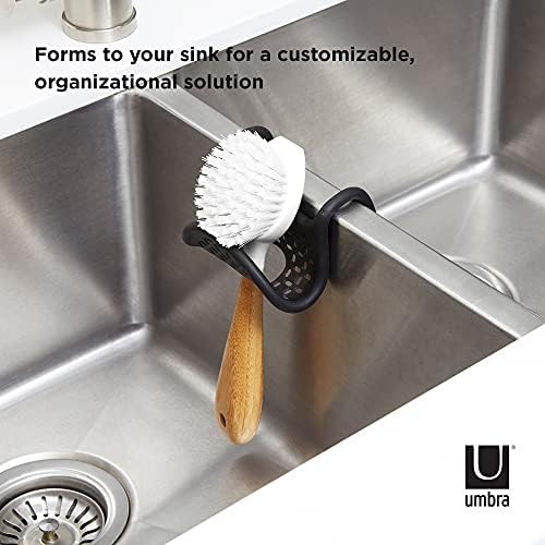 Umbra Sling Flexible Sink Caddy, Black
