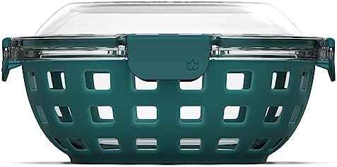 Ello 5-Cup DuraGlass Glass Lunch Bowl with Airtight Lid