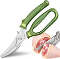 CHEN-KE Rust Resistant Heavy Duty Multipurpose Kitchen Shears-Green
