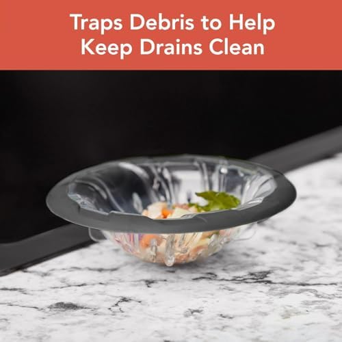 Spectrum Cora Kitchen Sink Drain Strainer Pack of 2 for Food Debris