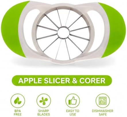 Stainless Steel Apple Slicer Corer Household Fruit Divider Blade Large