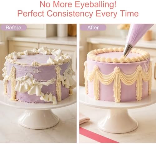 17 Pcs Cake Decorating Tools Set, Cake Arch Guide Tool, Swag Marker