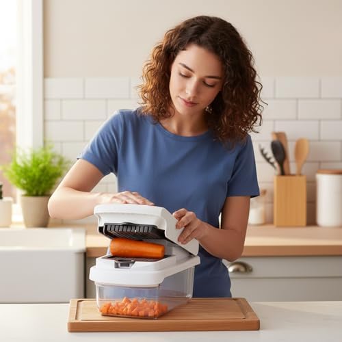 15-in-1 Vegetable Chopper and Mandoline Slicer Set