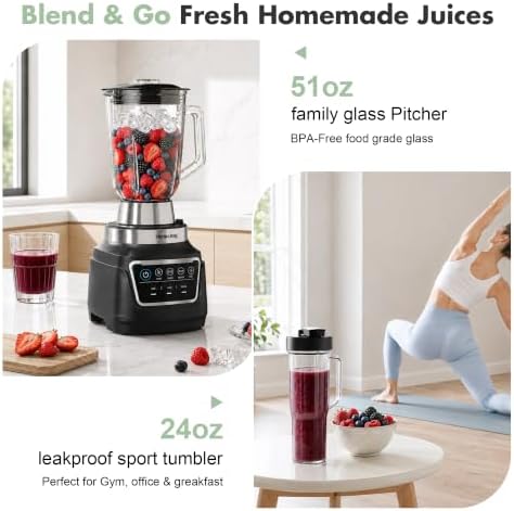 14-in-1 Food Processor Blender Combo